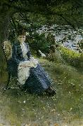 Anders Zorn In Scotland (Mrs. Symons) oil